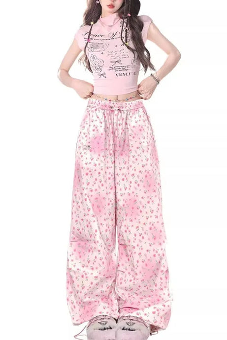 Sweet Blossom Lounge Pants - Pants