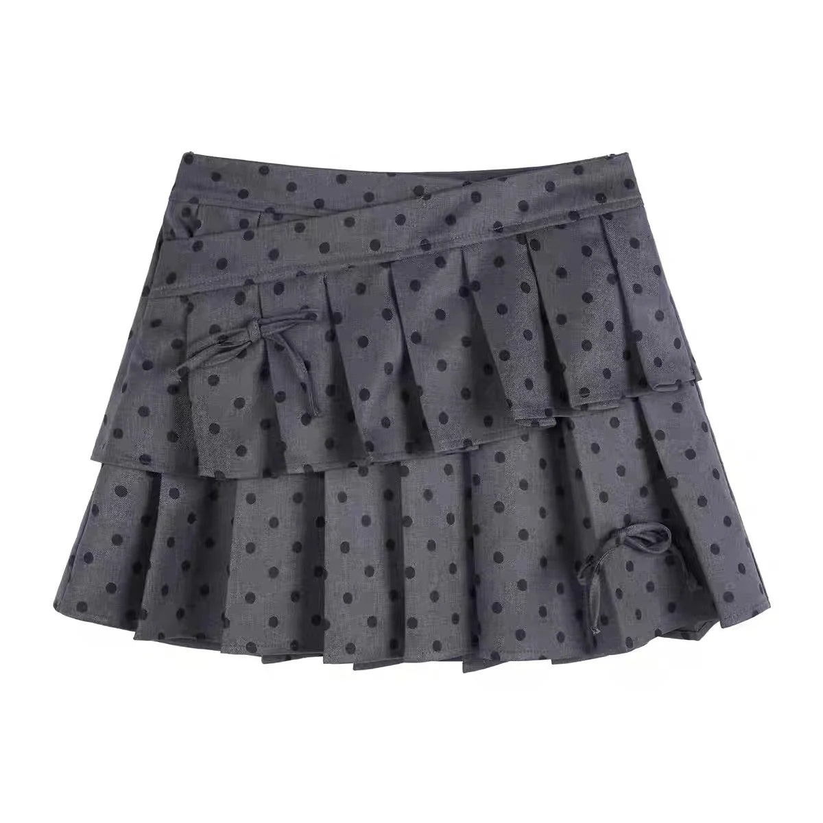 Sweet Kawaii Dot Mini Skirt -