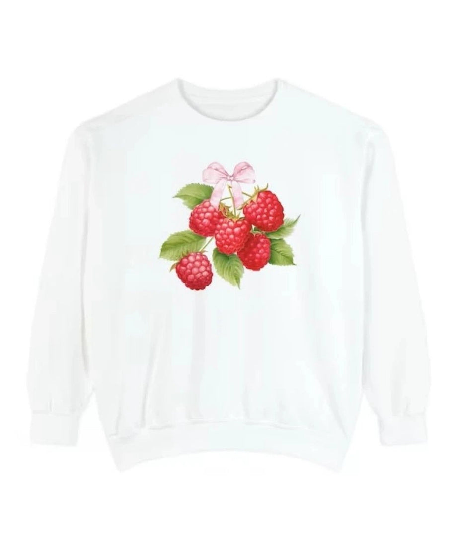 Sweet Raspberry Delight Sweatshirt - Sweatshirts