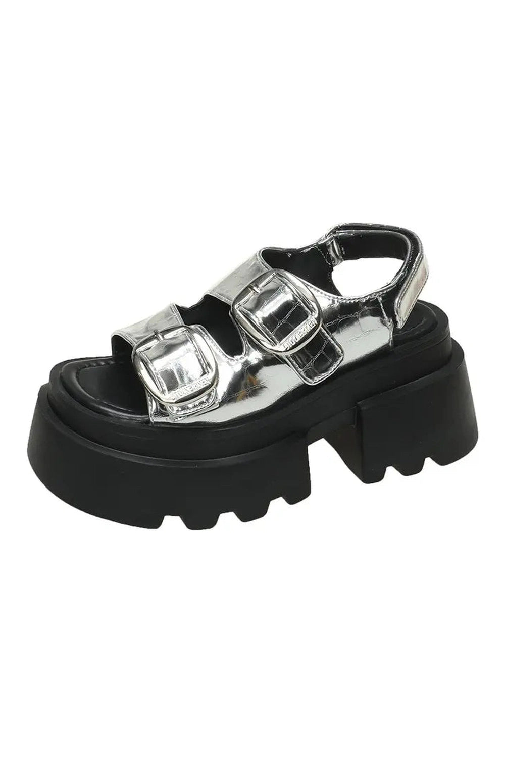 Thick Sole Punk Sandals - Sandals