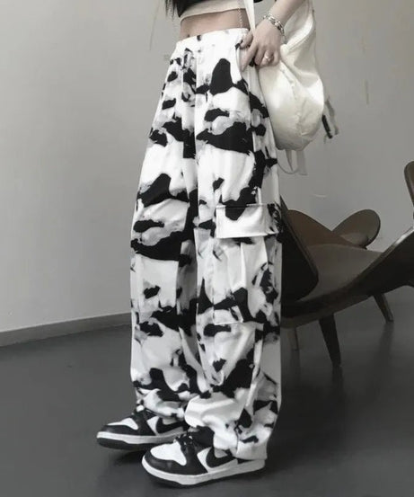 Tie Dye Harajuku Wide Leg Pants -