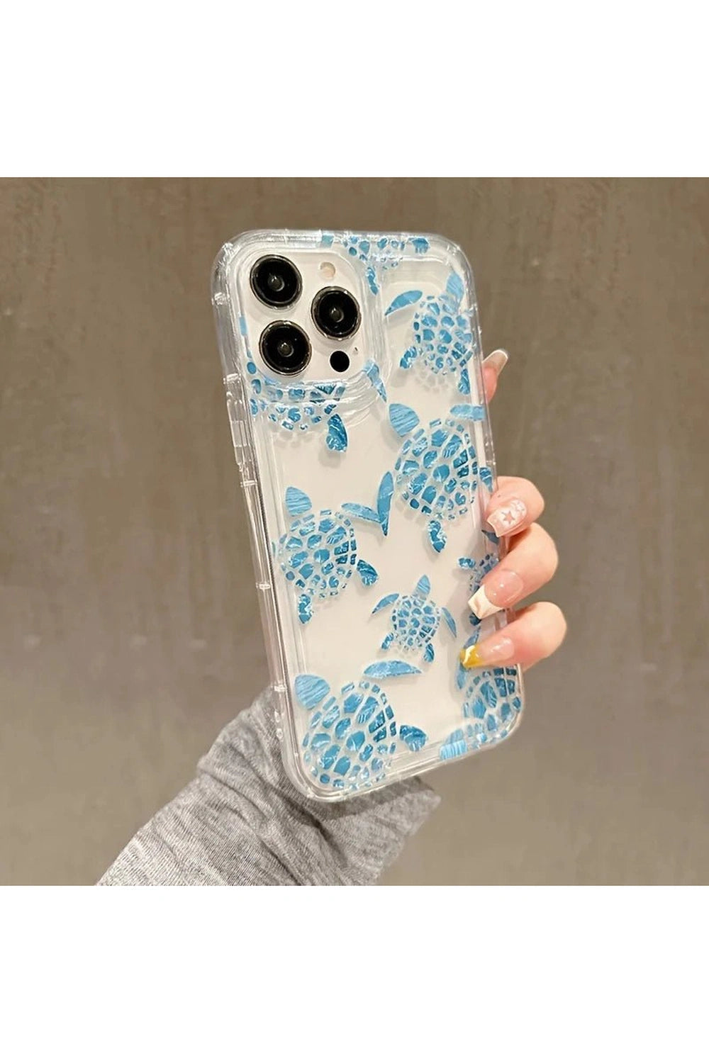 Aesthetic Turtle Pattern iPhone Case Shoptery