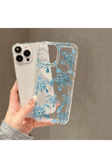 Aesthetic Turtle Pattern iPhone Case Shoptery