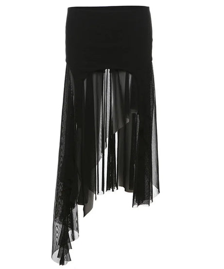 Twilight Shroud High - Low Skirt - Skirts