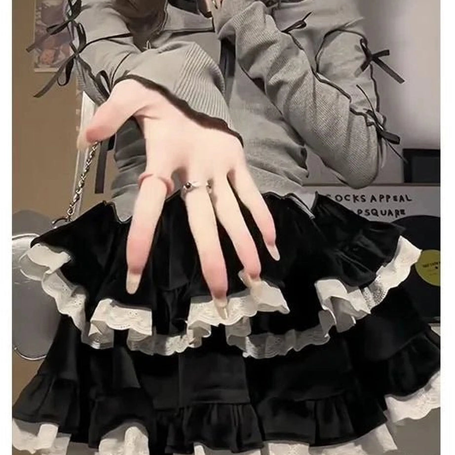 Acubi Two-Piece Long Sleeve Outfit Set Shoptery