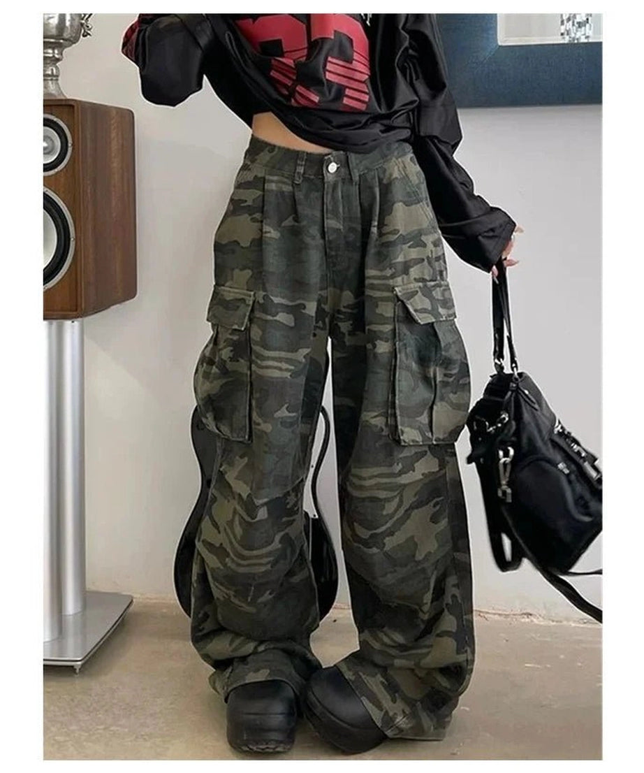 Urban Camo Cargo Pants - 