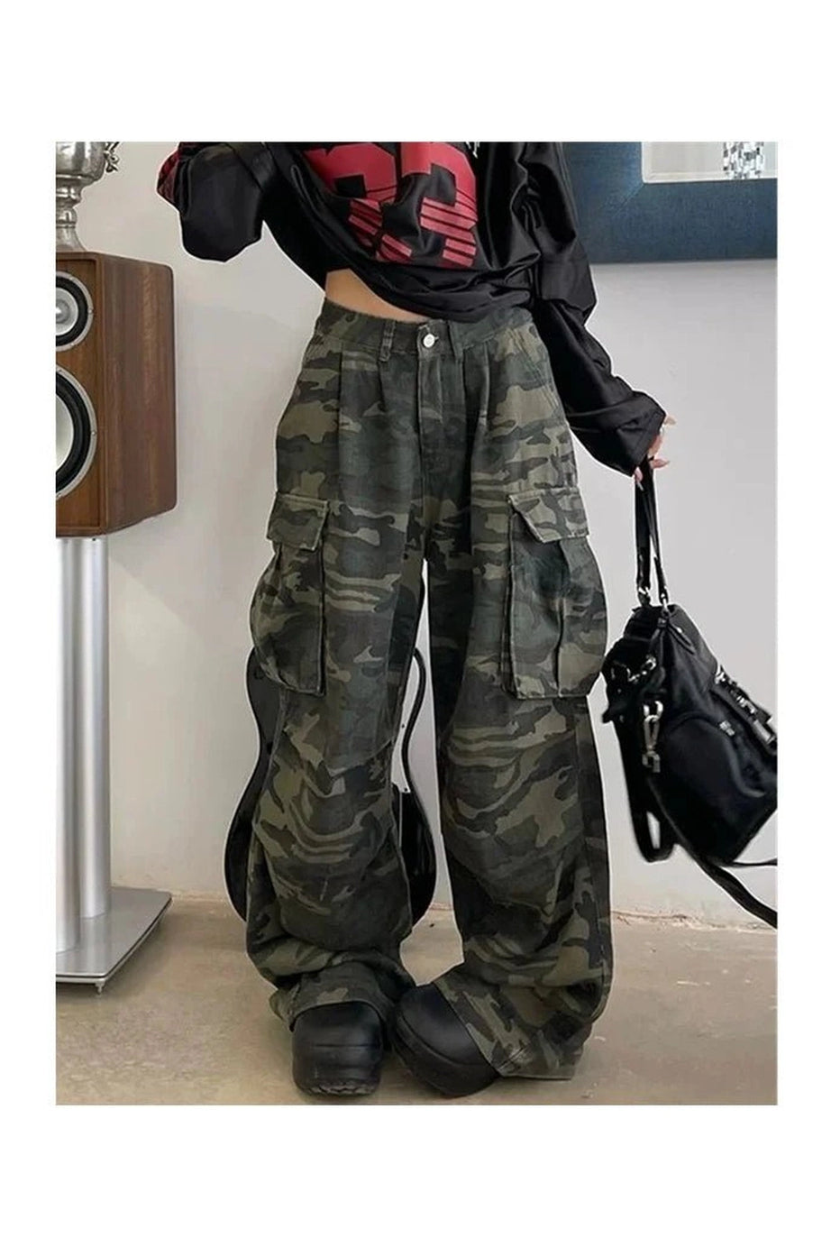 Urban Camo Cargo Pants - 