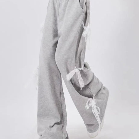 Kawaii Urban Ribbon Sweatpants Shoptery