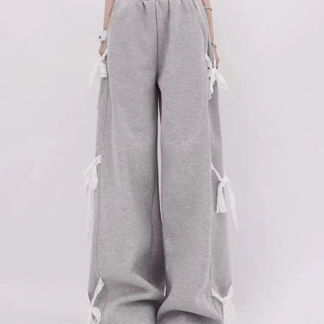 Kawaii Urban Ribbon Sweatpants Shoptery
