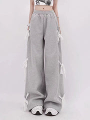 Kawaii Urban Ribbon Sweatpants Shoptery