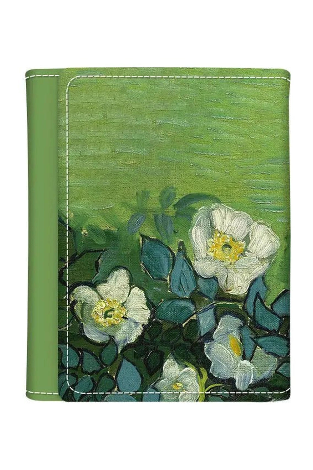 Aesthetic Van Gogh Design Wallet Green Shoptery