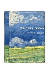 Aesthetic Van Gogh Design Wallet Blue Shoptery