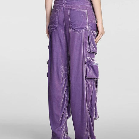 Y2k Velvet Vibe Utility Cargo Pants Shoptery
