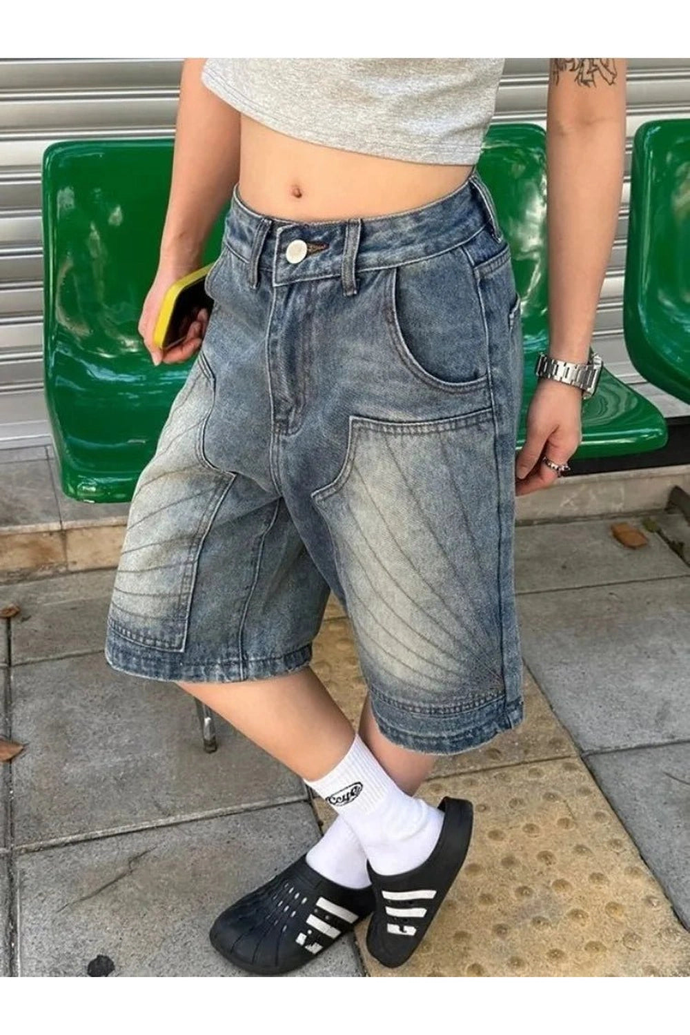 Y2k Baggy Shorts Shoptery
