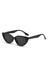 Retro Cat Eye Sunglasses Black Shoptery