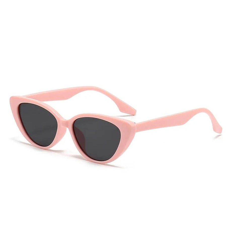 Retro Cat Eye Sunglasses Pink Shoptery