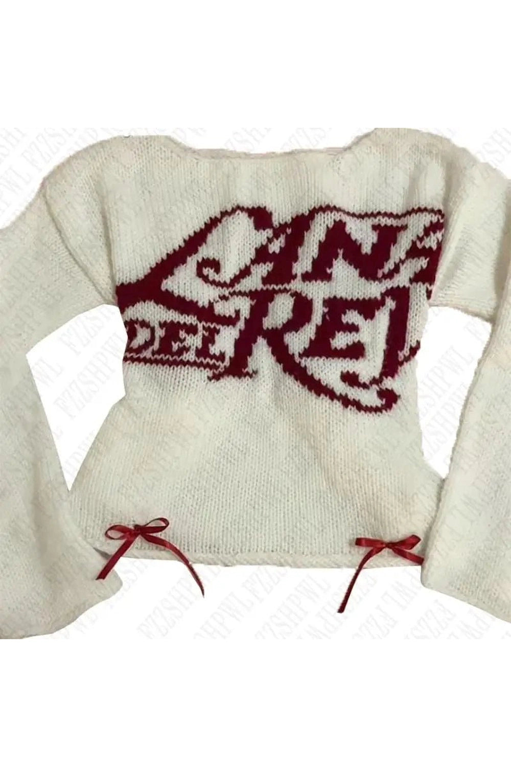 Vintage Logo Knit Sweater - Sweaters