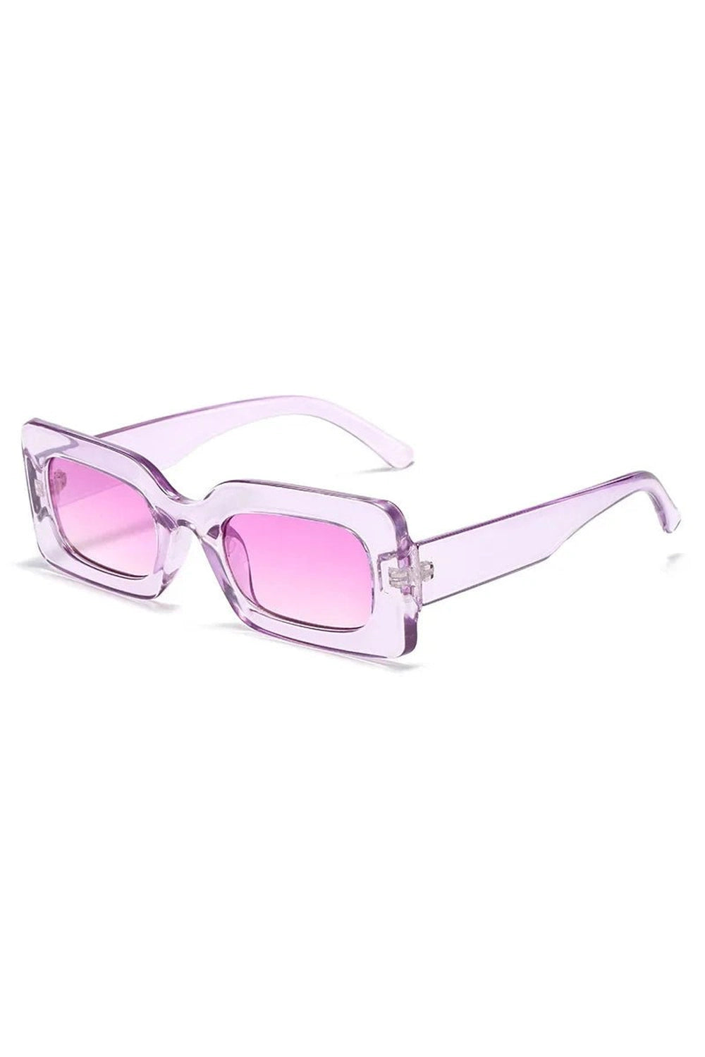 Retro Purple Sunglasses purple double purple Shoptery
