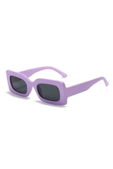 Retro Purple Sunglasses matte purple gray Shoptery