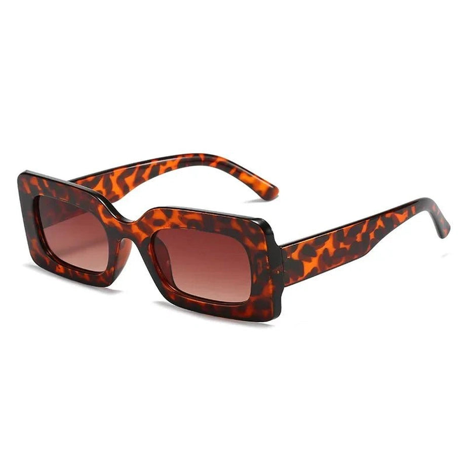 Retro Purple Sunglasses leopard gradient tea Shoptery