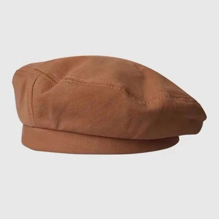Retro Spring Beret brown Shoptery