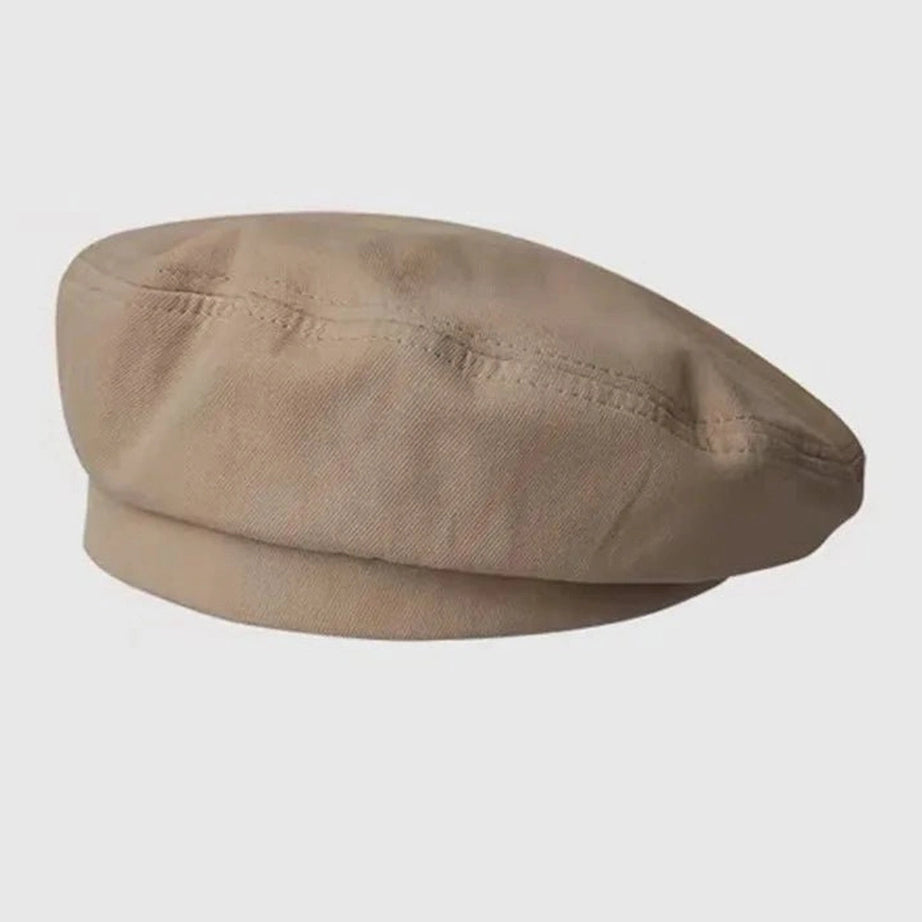 Retro Spring Beret khaki Shoptery