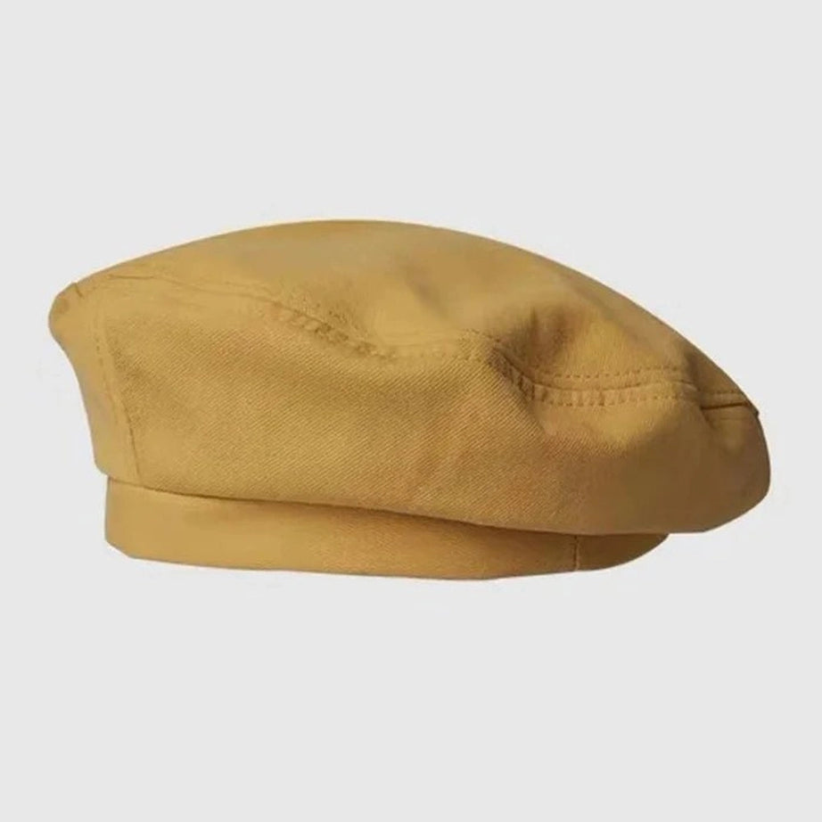 Retro Spring Beret yellow Shoptery