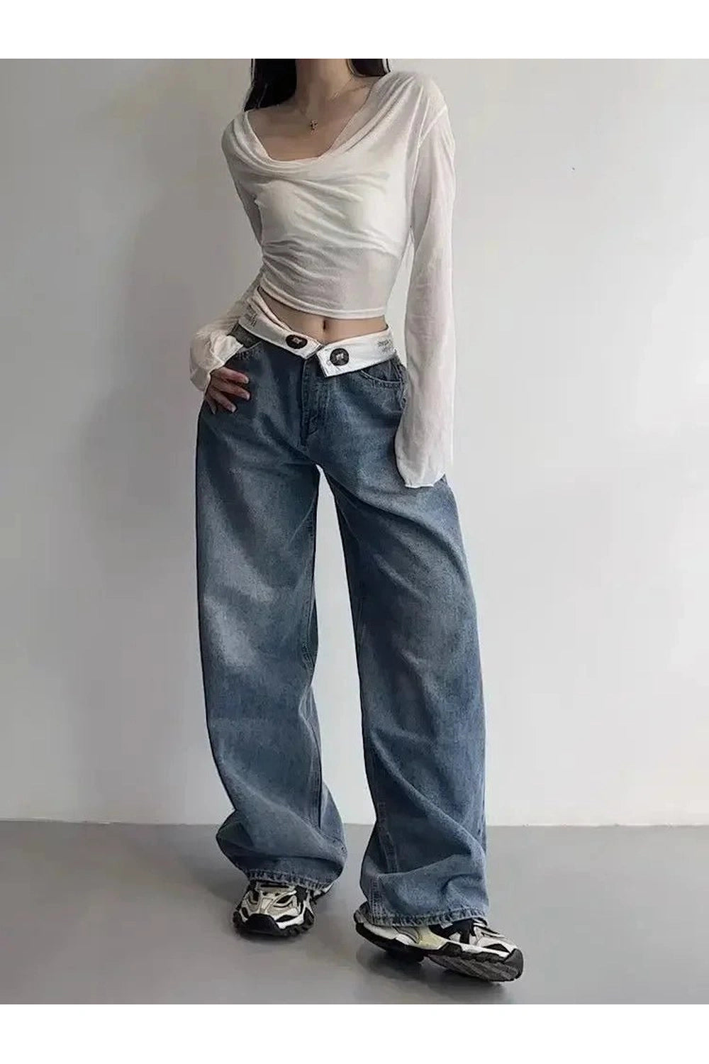 Vintage Y2K Baggy Jeans - Jeans