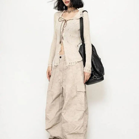 Wanderer Knit Alt Long Sleeve Top Shoptery