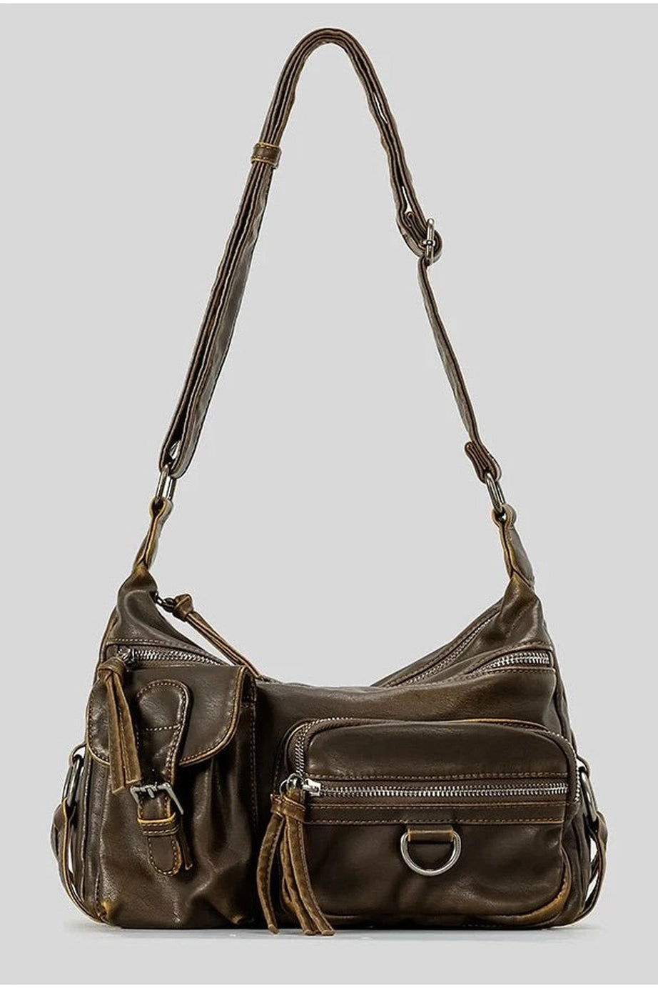 Wanderer Multi - Pocket Sling Bag - 