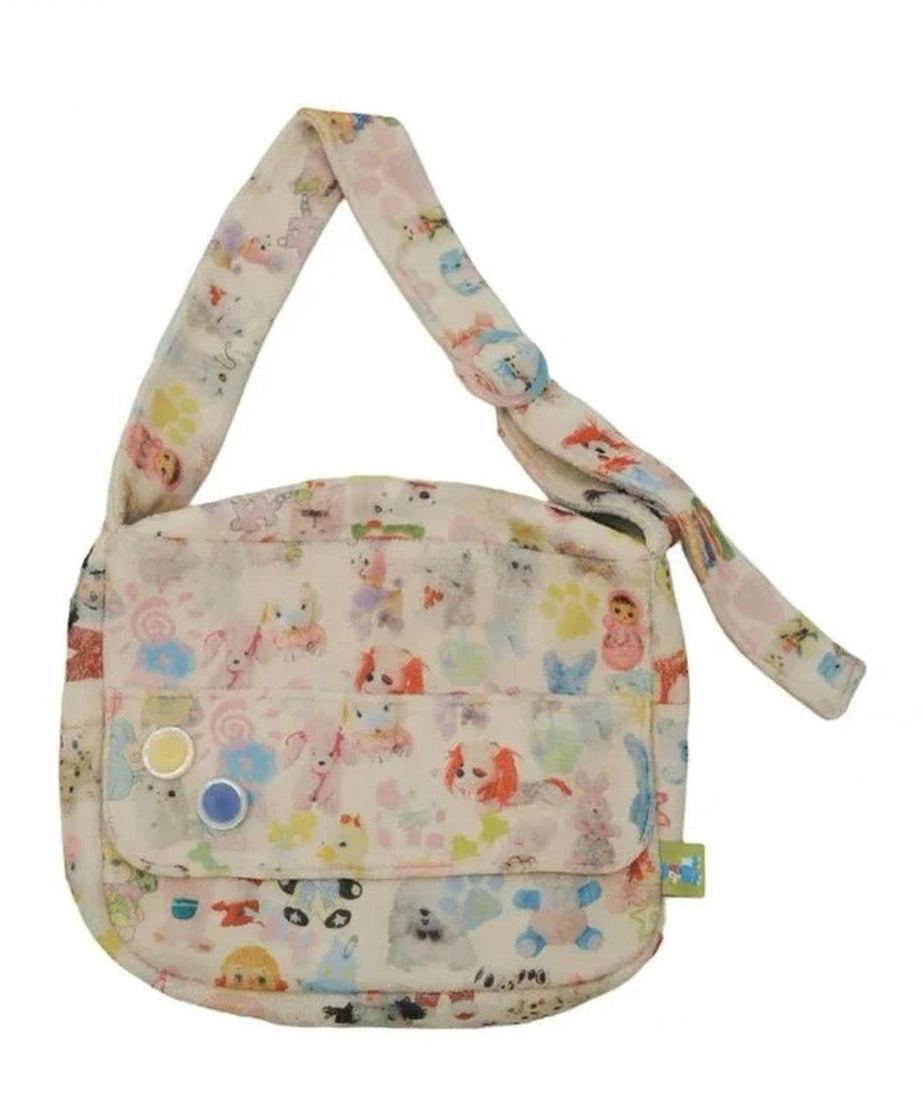 Whimsical Wonderland Plush Bag - Bags