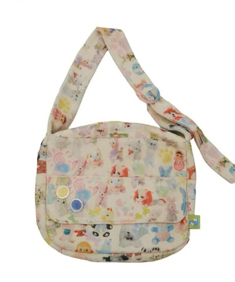 Whimsical Wonderland Plush Bag - Bags