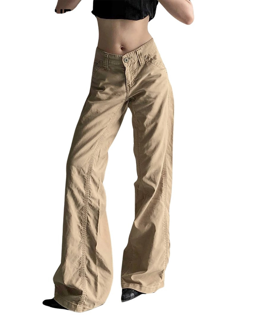 Wide - Leg Utility Cargo Pants - Pants