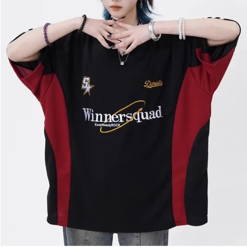 Winnersquad Oversized Jersey T-shirt - T-Shirts