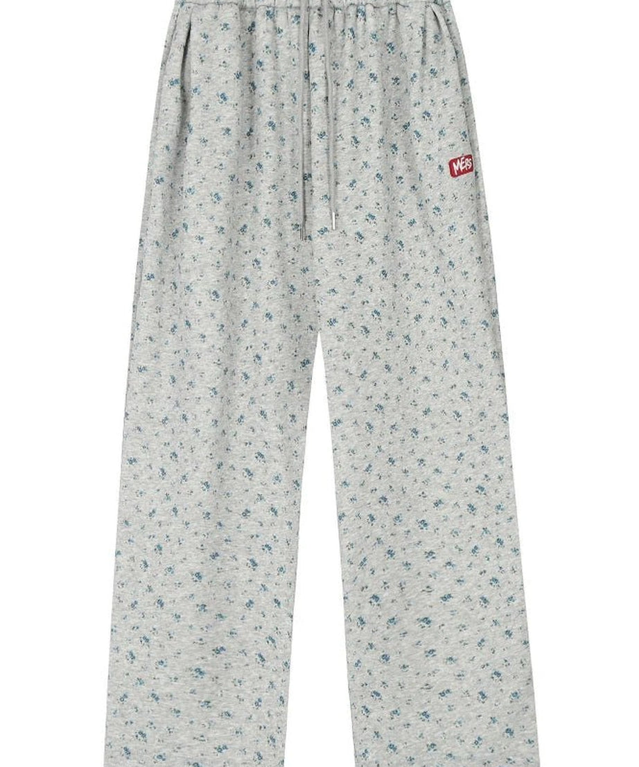 Y2K Floral Sweatpants - Sweatpants