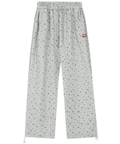 Y2K Floral Sweatpants - Sweatpants