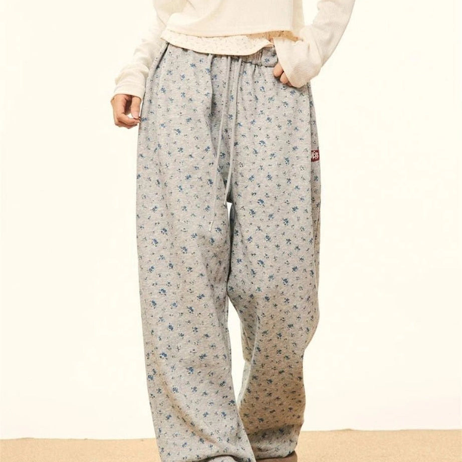 Coquette Floral Sweatpants Shoptery