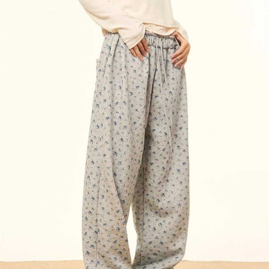 Coquette Floral Sweatpants Shoptery