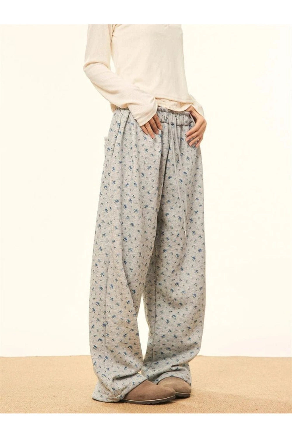 Coquette Floral Sweatpants Shoptery