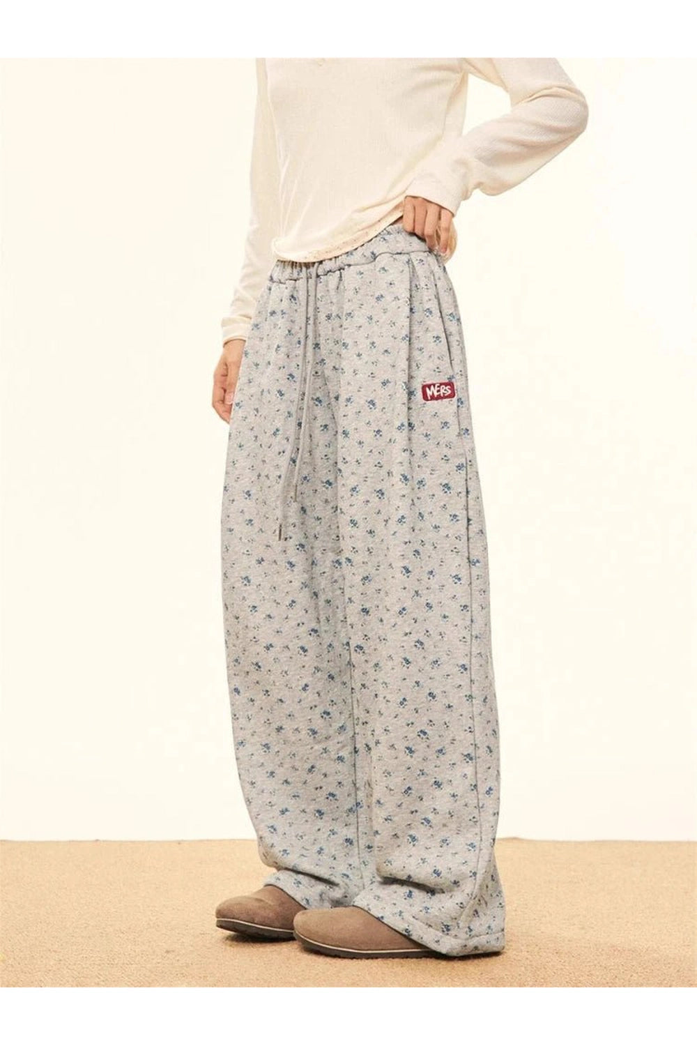 Coquette Floral Sweatpants Shoptery