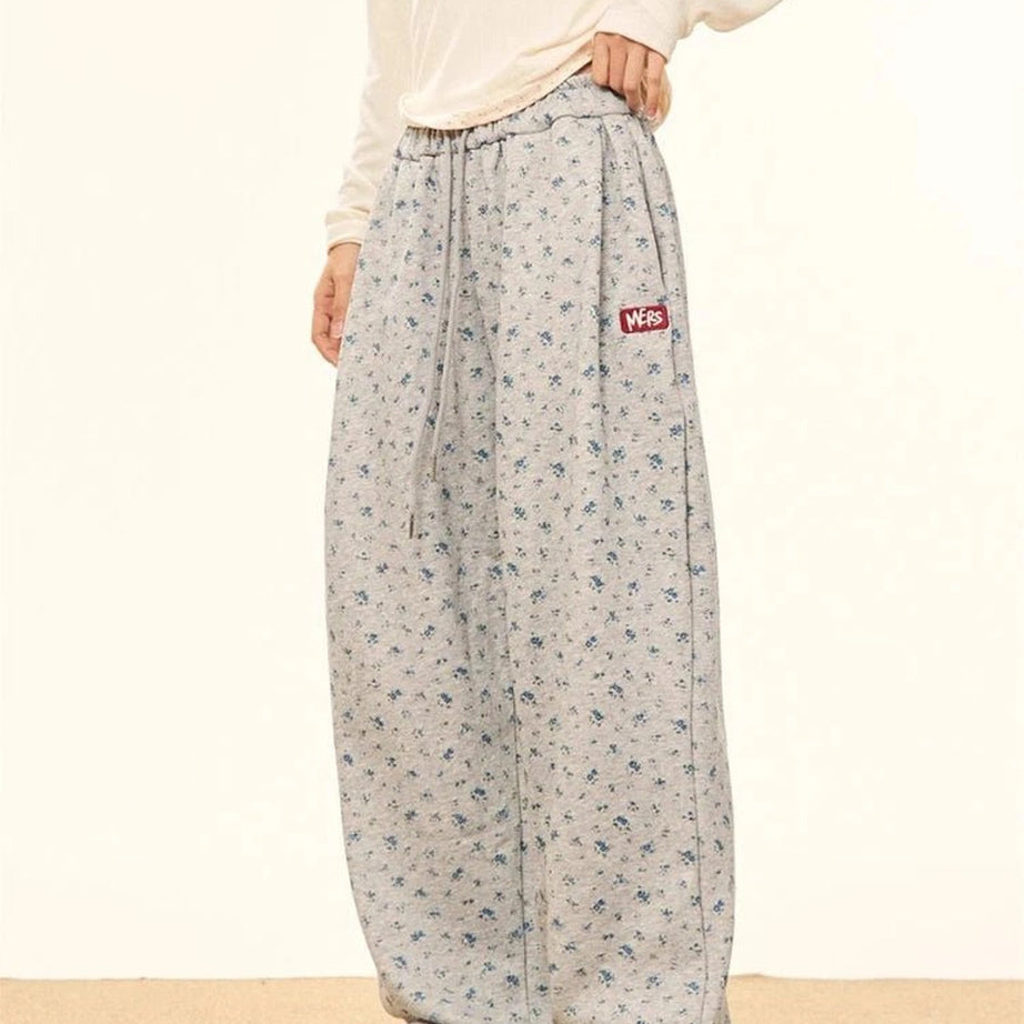 Coquette Floral Sweatpants Shoptery