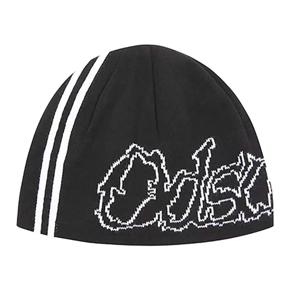 Y2K Graphic Slouchy Hat black One Size Shoptery