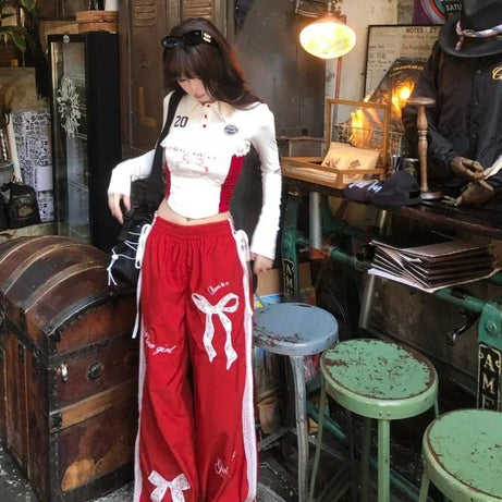 Y2k Hot Girls Outfits 2 Piece Set Pants Set Shoptery