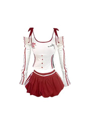 Y2k Hot Girls Outfits 2 Piece Set Set 2 Shoptery