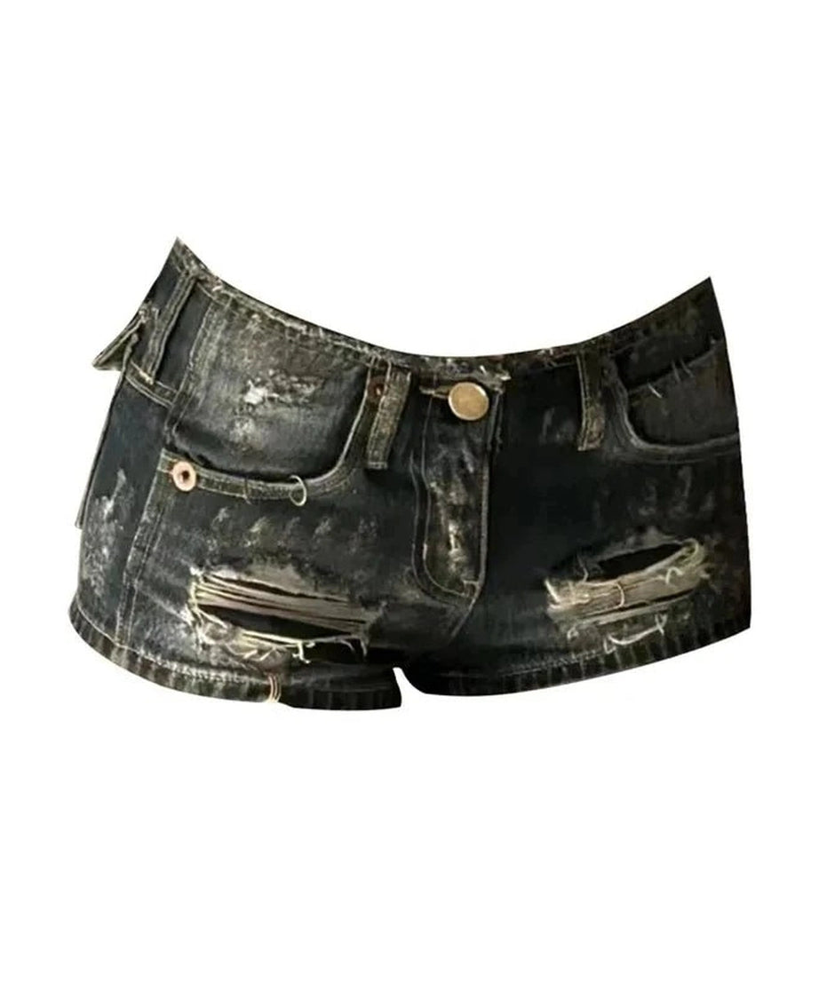 Y2K Jean Shorts - Jean Shorts