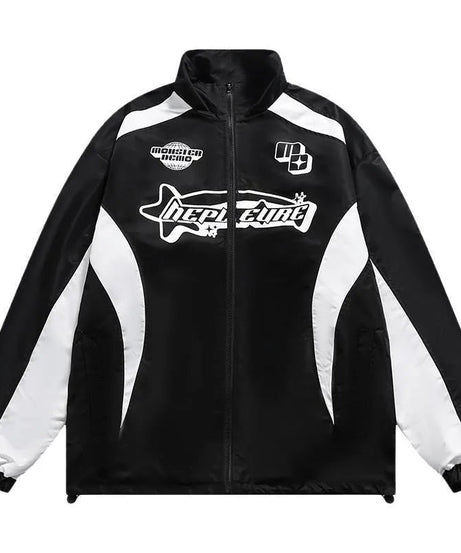 Y2K Racing Jacket - Coats & Jackets