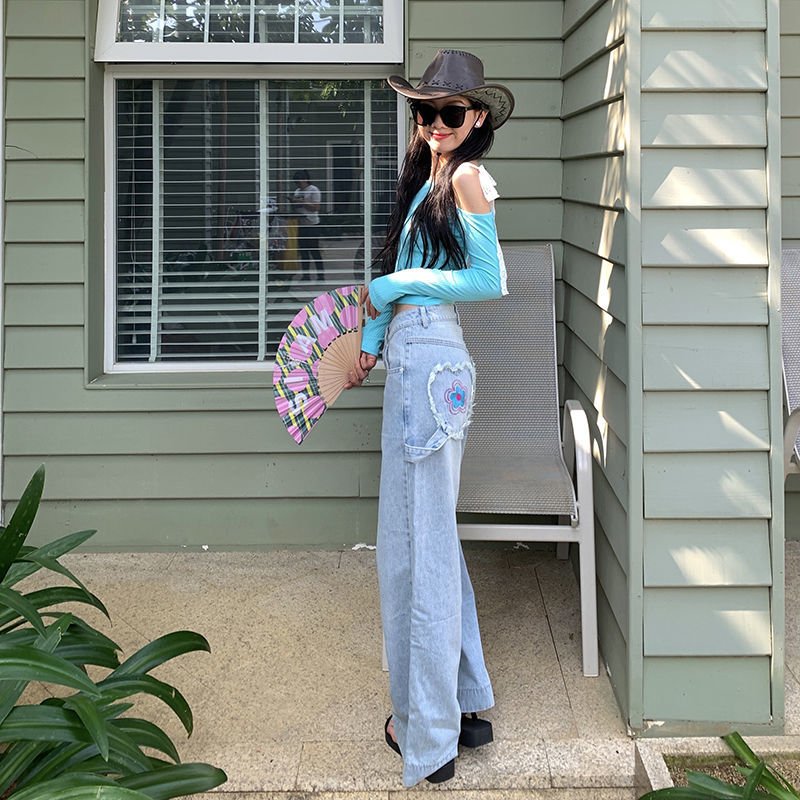 Fall 90s Aesthetic Baggy Jeans Shoptery