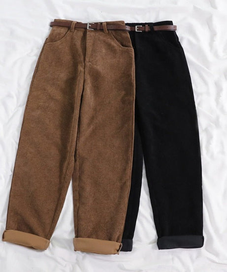 90s Vintage Retro Corduroy Pants - Pants