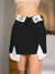 Edgy Black Mini Skirt