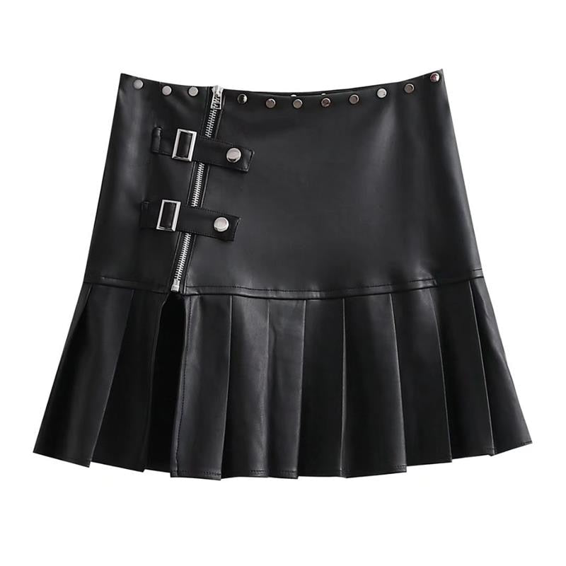 Alt Pleated Skirt - Shoptery